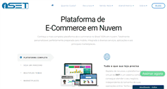 Desktop Screenshot of iset.com.br
